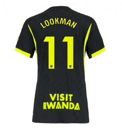 Atletico Madrid Ademola Lookman #11 Vieraspaita Naisten 2026-27 Lyhythihainen Atletico Madrid Ademola Lookman #11 Vieraspaita Naisten 2026-27 Lyhythihainen